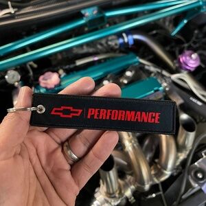 Chevy Performance Keychain Keytag